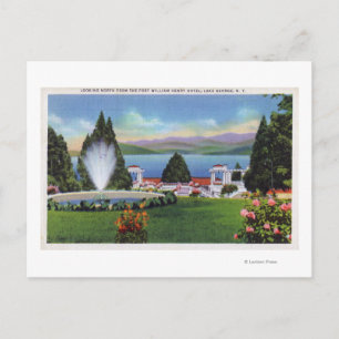 Northern View of Lake from Ft. William Henry Postcard