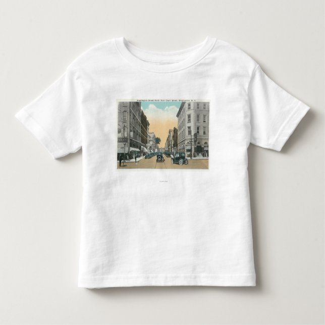 Northern View of Washington Street from Court Toddler T-Shirt (Front)