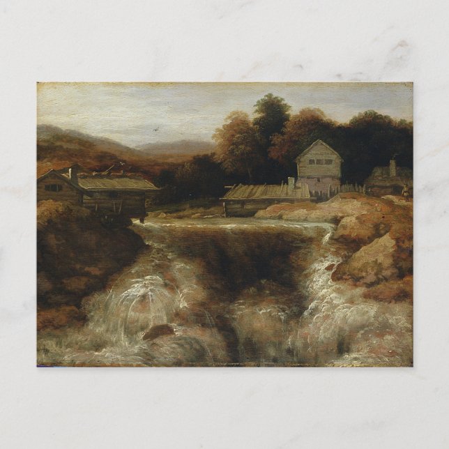 Northern Waterfall Postcard (Front)