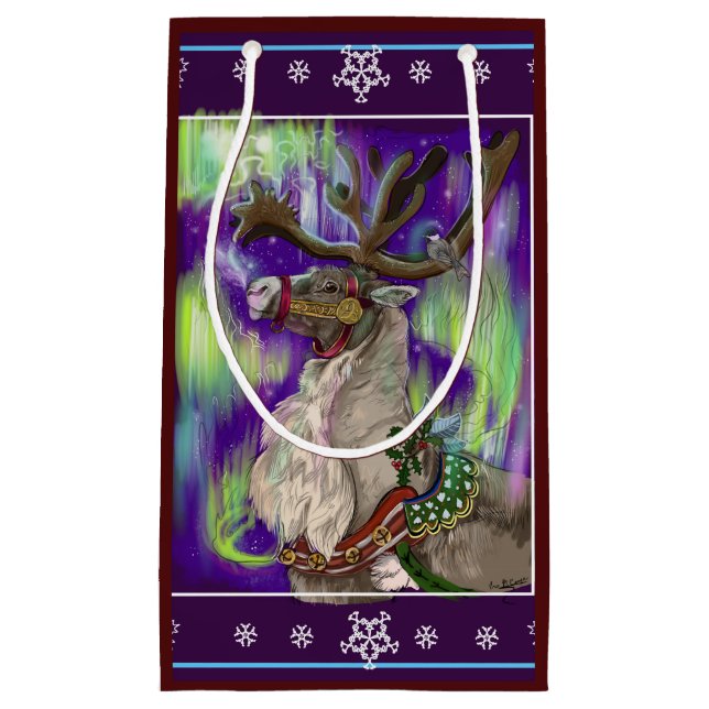 Northern Wonders Small Gift Bag (Front)