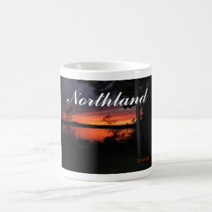 Northland sunset coffee mug