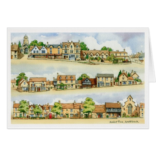 Northleach Market Place (Front Horizontal)