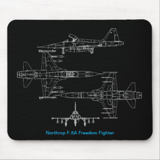 Northrop F5A Freedom Fighter Mouse Pad