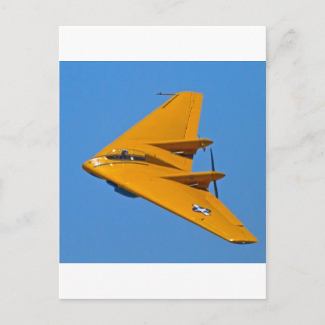 Northrop N9MB Flying Wing Postcard (Front)
