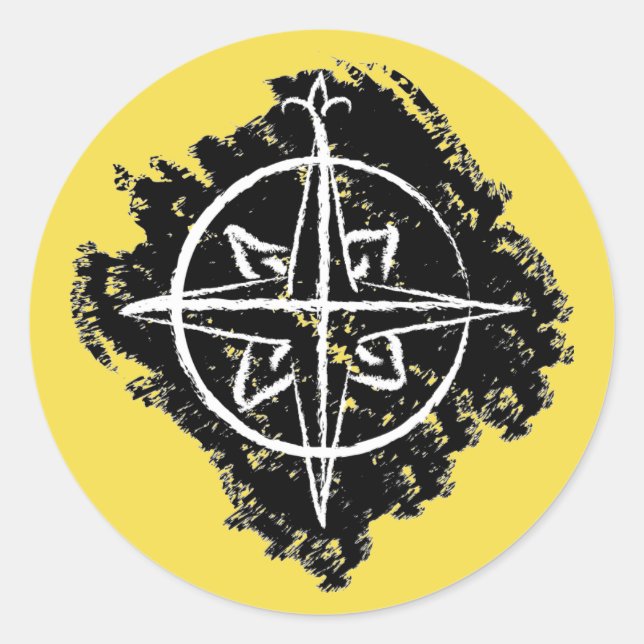 Northshield Classic Round Sticker (Front)