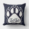 Northshore High School Panthers Pillow Navy White