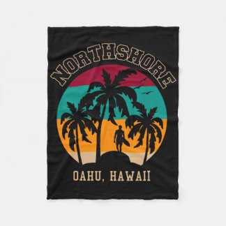 Northshore Oahu Hawaii1  Fleece Blanket