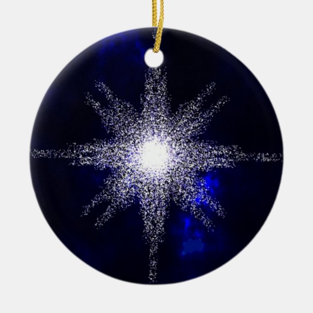 Northstar Ceramic Tree Decoration (Front)