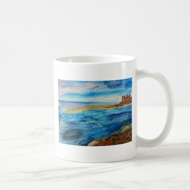 Northumberland Coast Coffee Mug (Right)