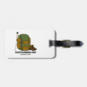 Northumberland National Park Backpack Luggage Tag
