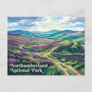 Northumberland National Park England Postcard
