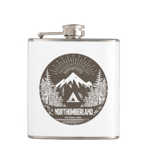Northumberland National Park Hip Flask