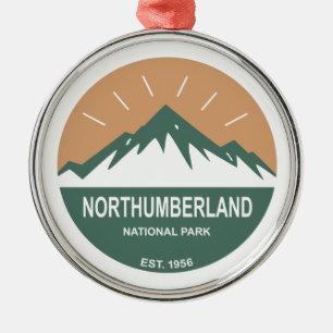 Northumberland National Park Metal Ornament