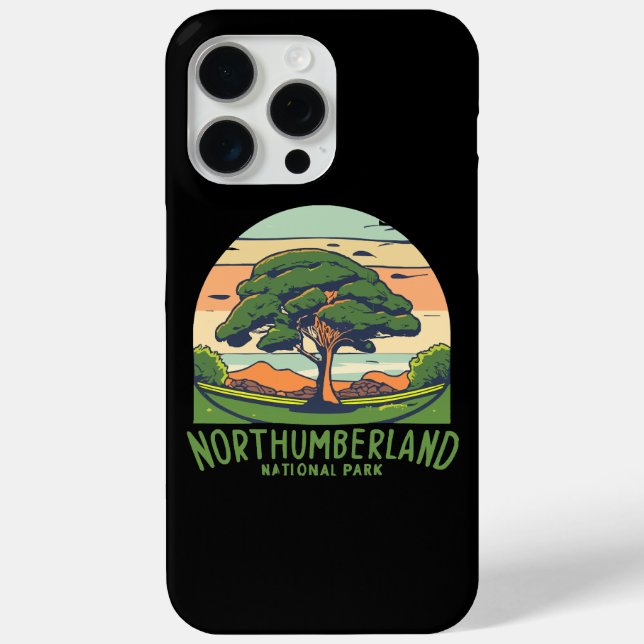 Northumberland National Park Sycamore Gap Tree Eng Case-Mate iPhone Case (Back)