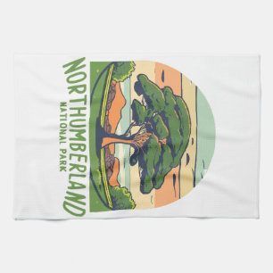 Northumberland National Park Sycamore Gap Tree Eng Tea Towel