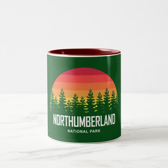 Northumberland National Park Two-Tone Coffee Mug (Center)