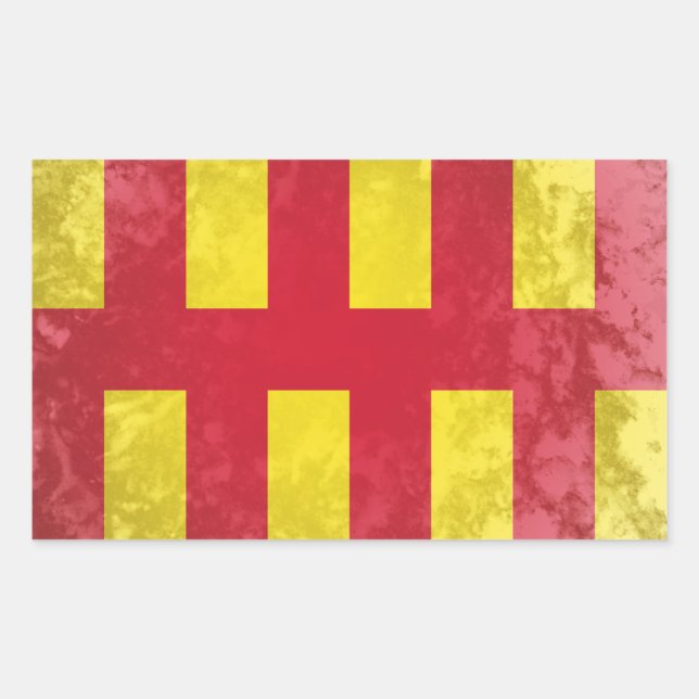 Northumberland Rectangular Sticker (Front)