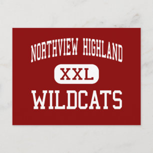 Northview Highland - Wildcats - Grand Rapids Postcard