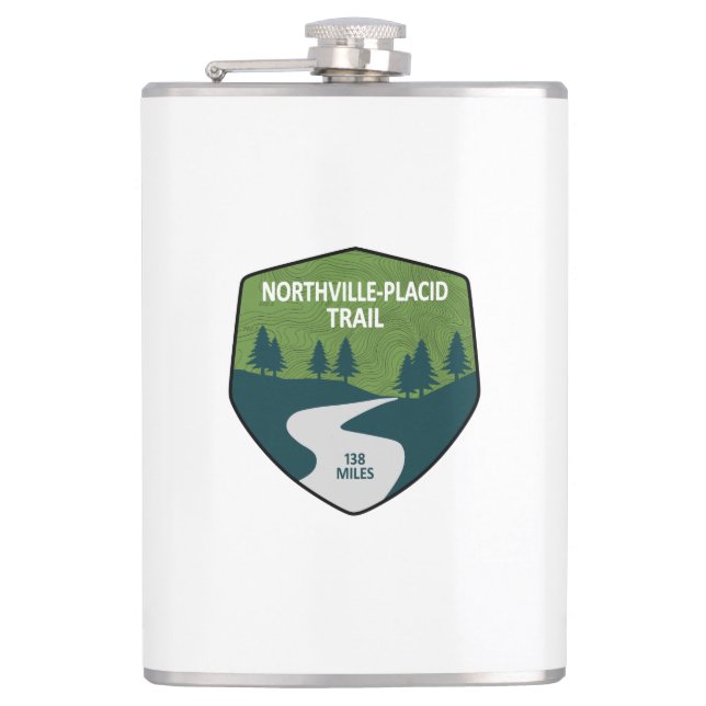 Northville-Placid Trail Hip Flask (Front)