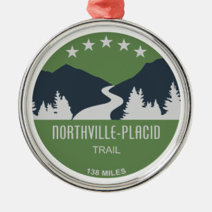 Northville-Placid Trail Metal Ornament