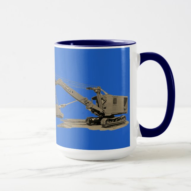 Northwest Crane and Shovel Heavy Equipment Antique Mug (Right)
