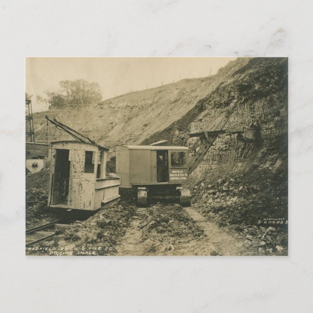 Northwest Crane and Shovel OPERATING ENGINEER 20 Postcard (Front)