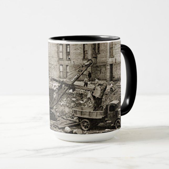 Northwest Crane and Shovel OPERATING ENGINEER Mug (Front Right)