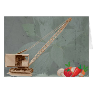 Northwest Crane in the Garden Crane Operator