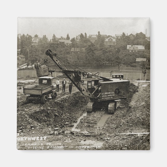 Northwest CRANE OPERATOR CABLE SHOVEL OPERATOR 19 Magnet (Front)