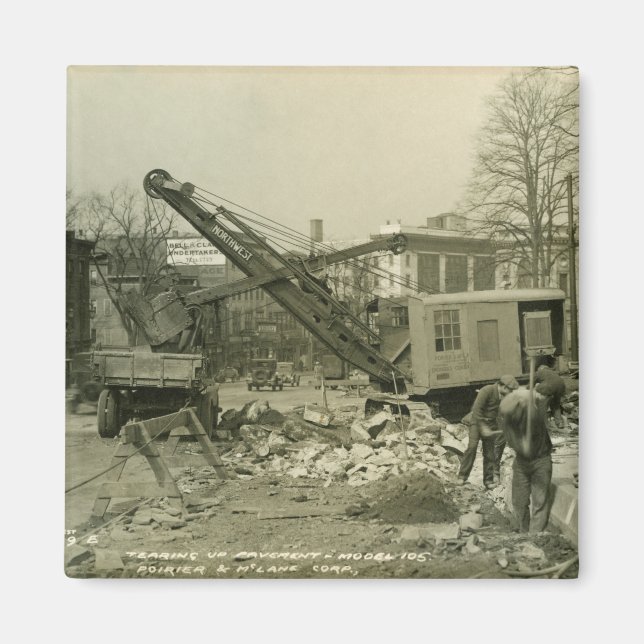 Northwest CRANE OPERATOR CABLE SHOVEL OPERATOR 8 Magnet (Front)