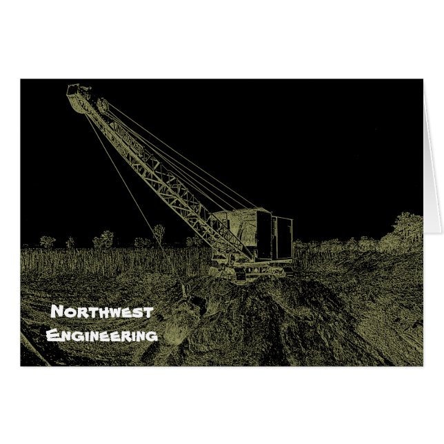 NORTHWEST ENGINEERING CRANE OPERATOR  DARK ART (Front Horizontal)