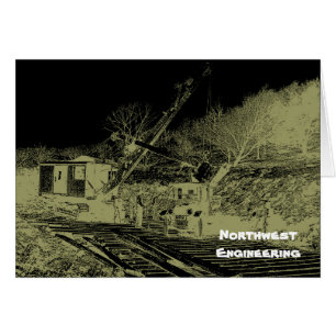 NORTHWEST ENGINEERING CRANE OPERATOR DARK ART