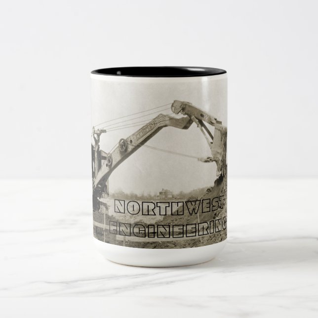 NORTHWEST ENGINEERING CRANE SHOVEL MUG EARLY (Center)