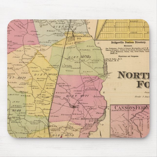 Northwest Fork Mouse Pad (Front)