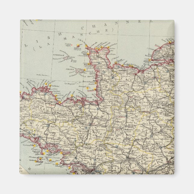 Northwest France 2 Magnet (Front)