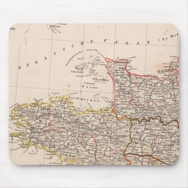 Northwest France Mouse Pad (Front)