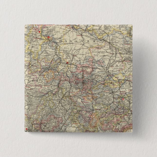 Northwest German Empire 15 Cm Square Badge (Front)