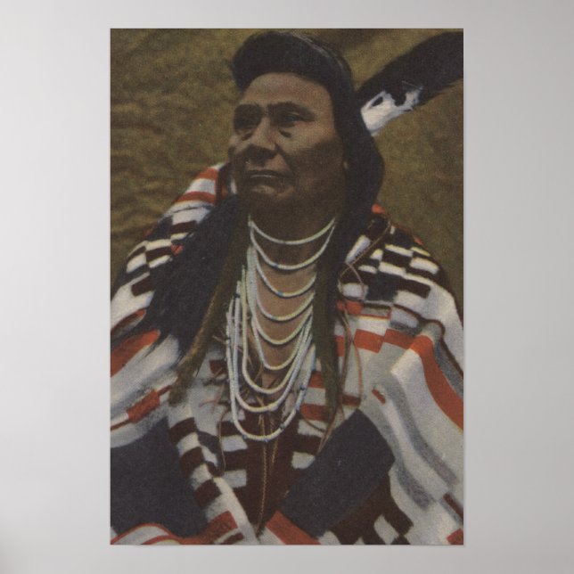Northwest Indians - Chief Joseph of the Nez Poster (Front)