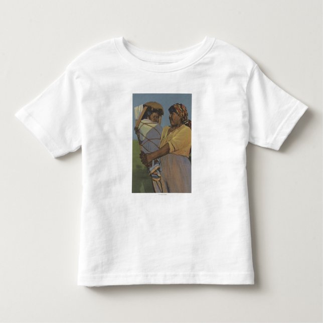 Northwest Indians - Indian Woman Toddler T-Shirt (Front)