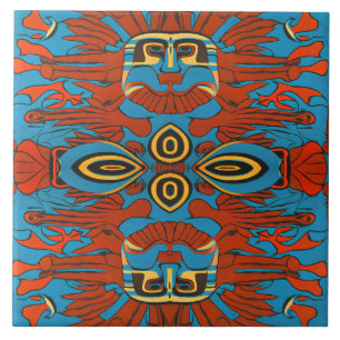 Northwest Native Ceramic Tile