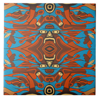 Northwest Native Style Ceramic Tile