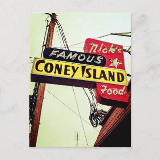 Northwest Neon: Nick's. Postcard