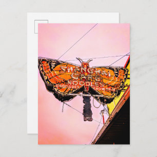 Northwest Neon: The Shanghai Cafe, postcard