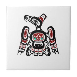 Northwest Pacific coast Kaigani Thunderbird Tile