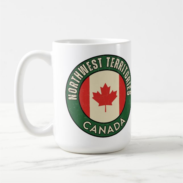Northwest Territories Canada Coffee Mug (Left)