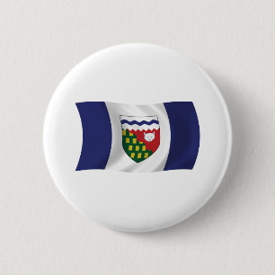 Northwest Territories Flag Button