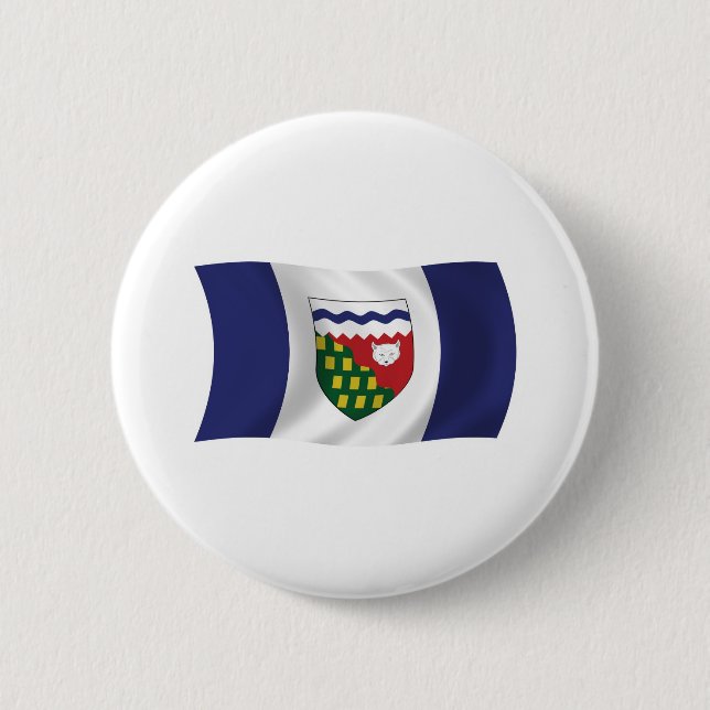 Northwest Territories Flag Button (Front)