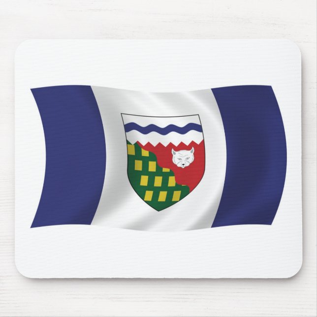 Northwest Territories Flag Mousepad (Front)