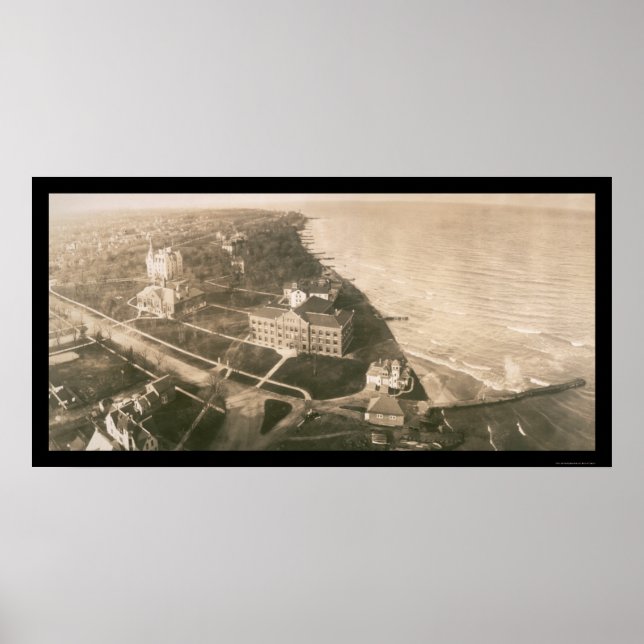 Northwestern University Photo 1907 Poster (Front)