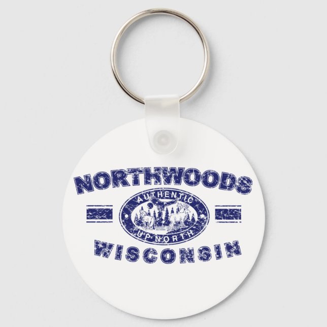 Northwoods-Distressed-[Conv Key Ring (Front)